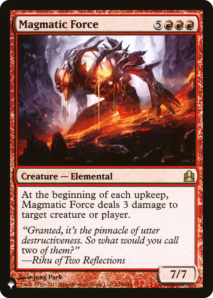 Magmatic Force (LIST-CMD-128) - The List