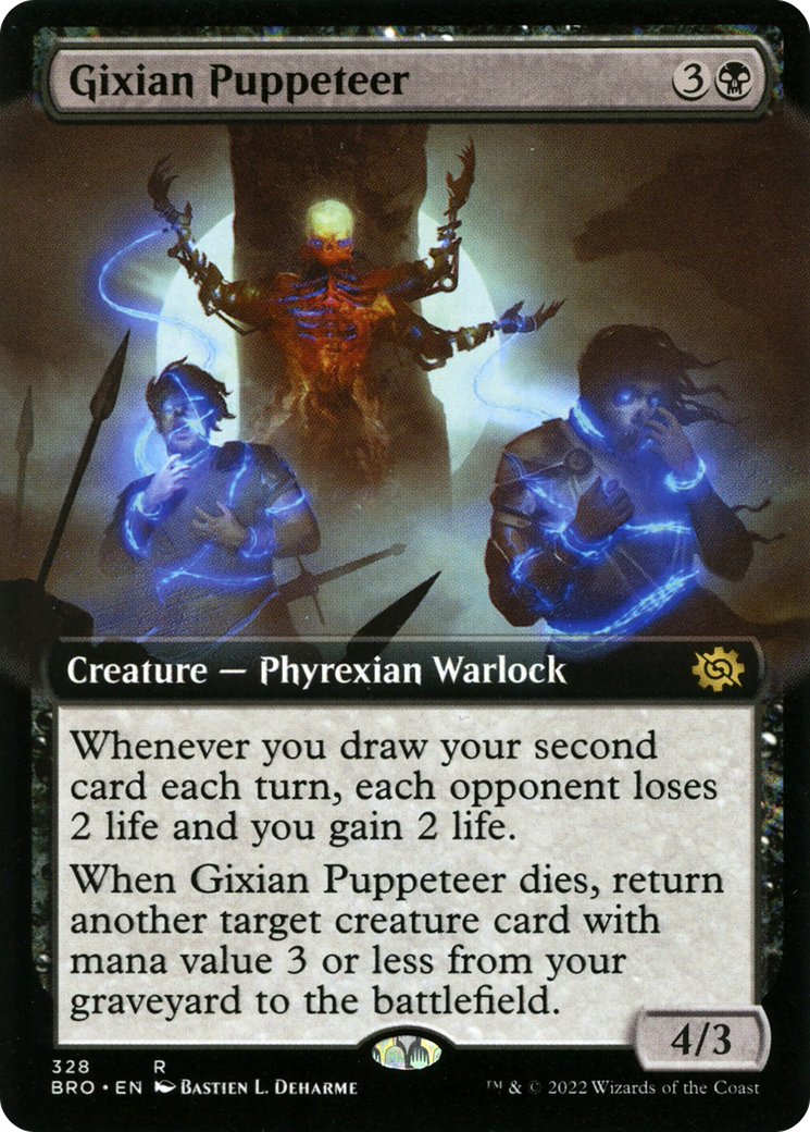 Gixian Puppeteer (Extended Art) (BRO-328) - The Brothers' War: (Extended Art)