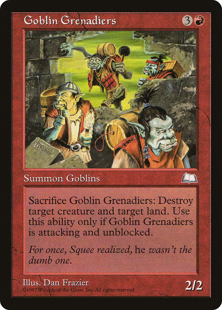 Grenadiers gobelins (WTH-104) - Weatherlight
