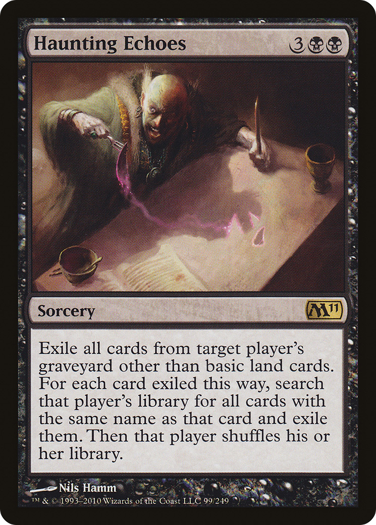 Haunting Echoes (M11-099) - Magic 2011 Foil