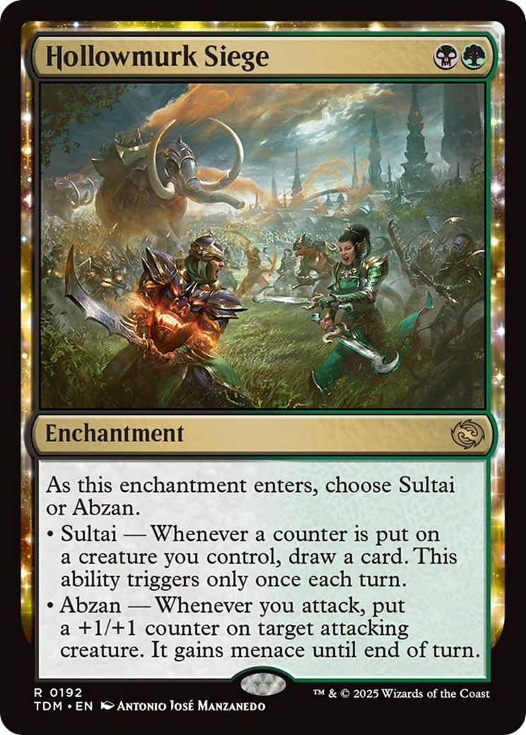 Siège de Hollowmurk (TDM-192) - Tarkir : Tempête de dragons