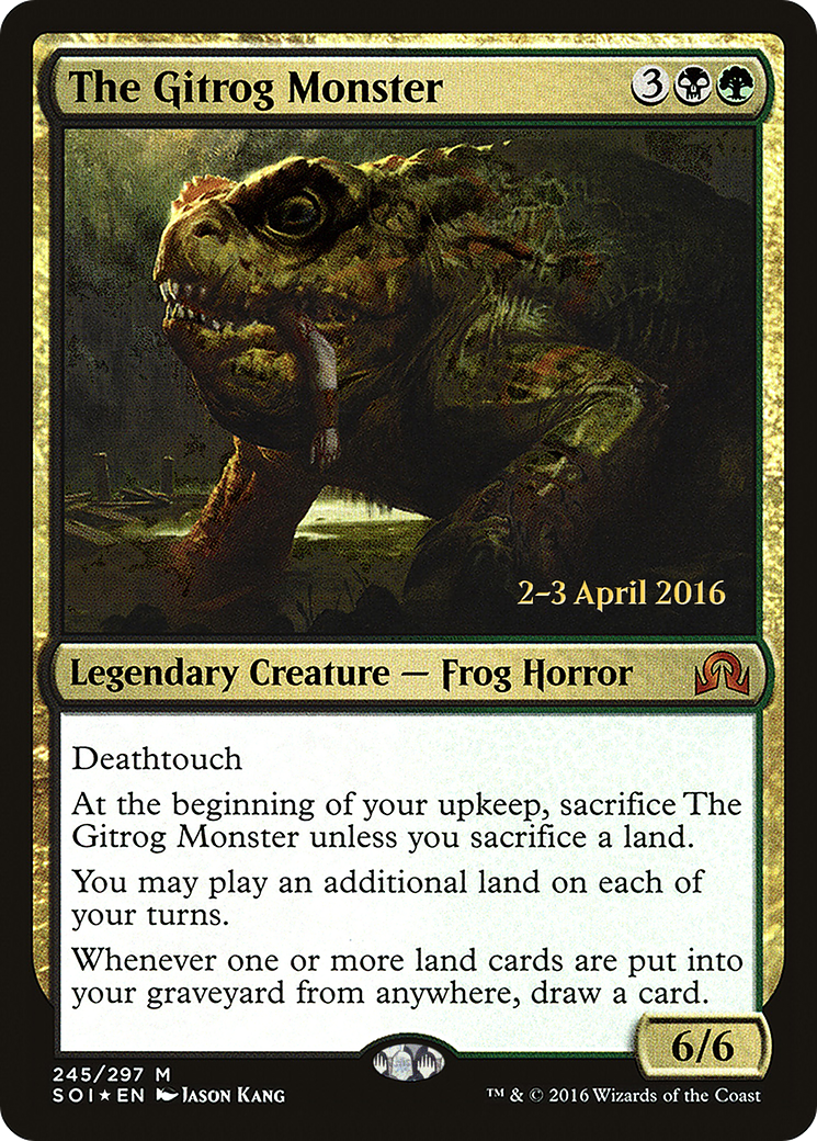 Le Monstre Gitrog (PSOI-245S) - Shadows over Innistrad Promos Foil