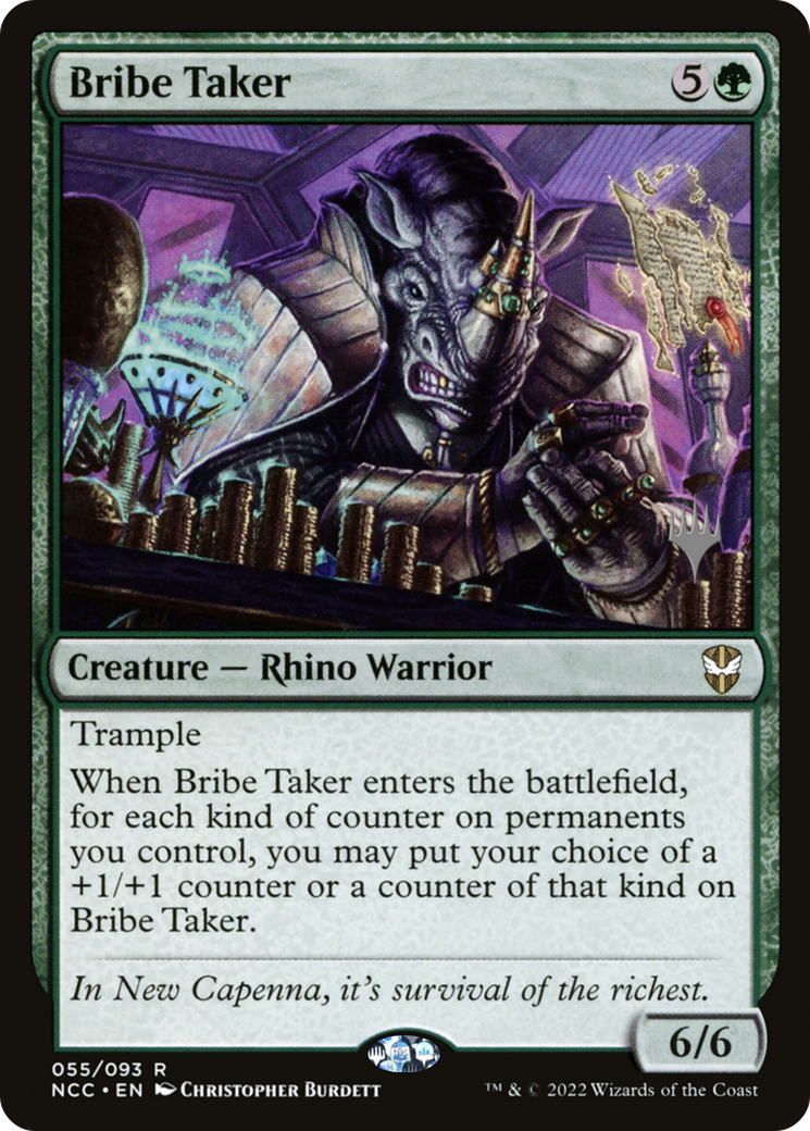 Bribe Taker (PPSNC-55P) - New Capenna Commander Promos Foil
