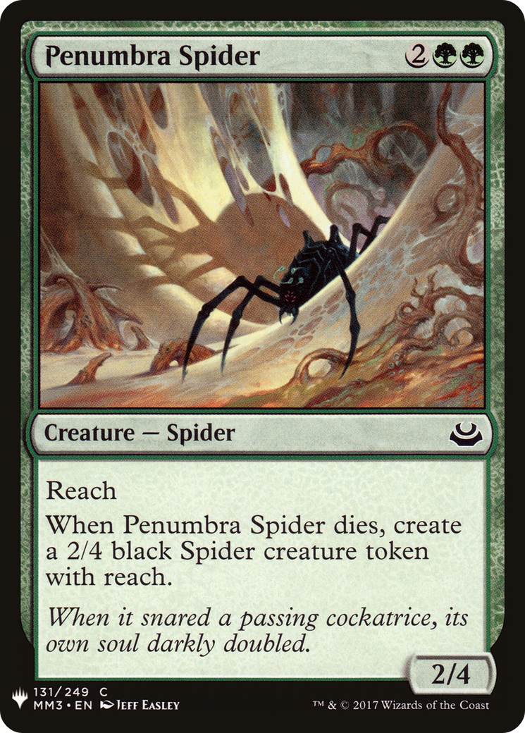 Penumbra Spider (LIST-MM3-131) - The List