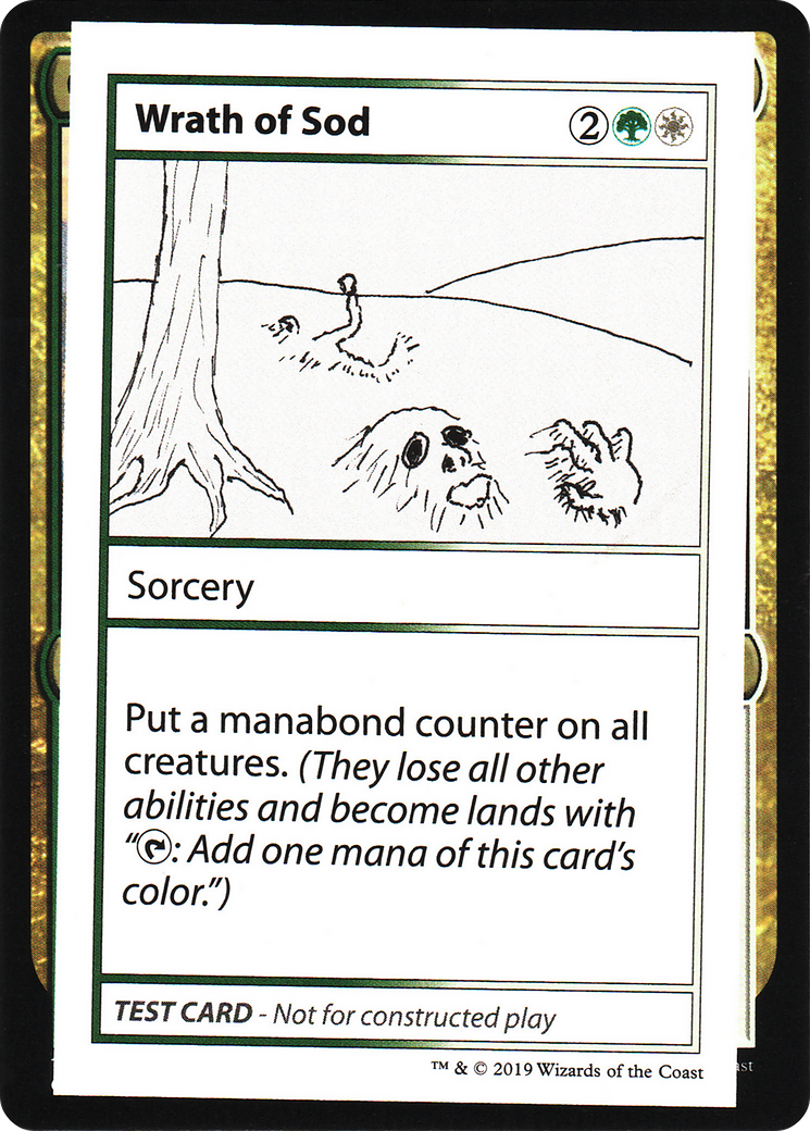 Wrath of Sod (No PW Symbol) (CMB1-) - Mystery Booster Playtest Cards 2021