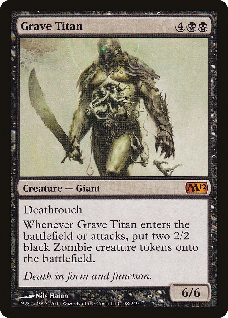 Titan des tombes (M12-098) - Magic 2012 Foil