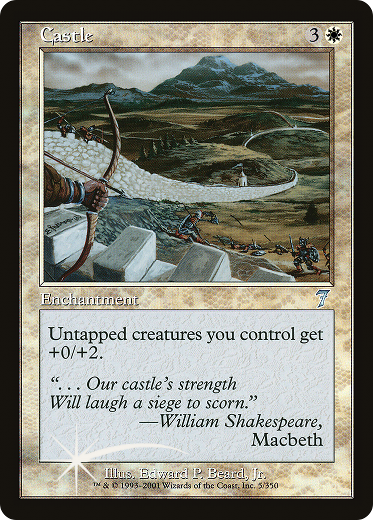 Castle (7ED-05★) - Seventh Edition Foil