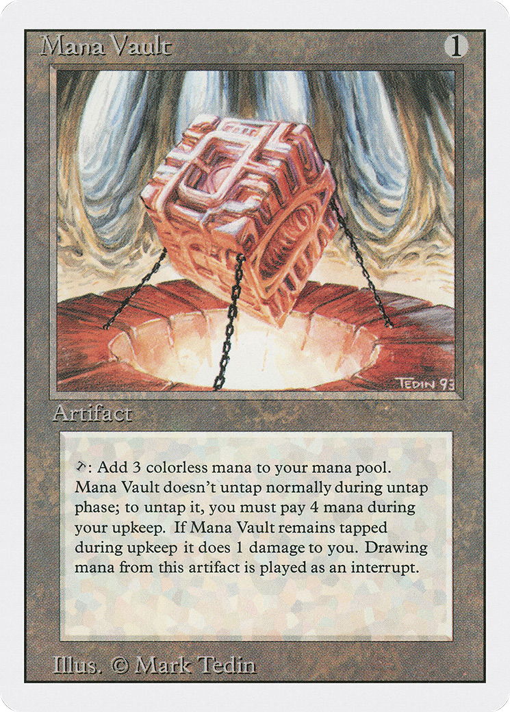 Mana Vault (3ED-263) - Édition révisée