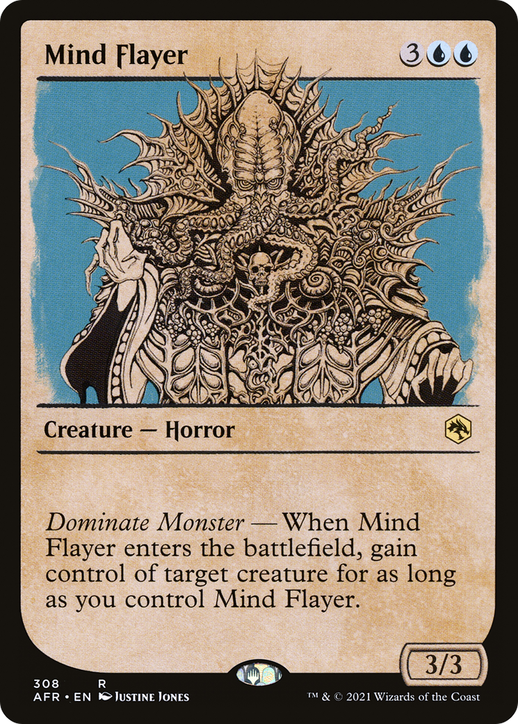 Mind Flayer (Showcase) (AFR-308) - Adventures in the Forgotten Realms: (Showcase) Foil