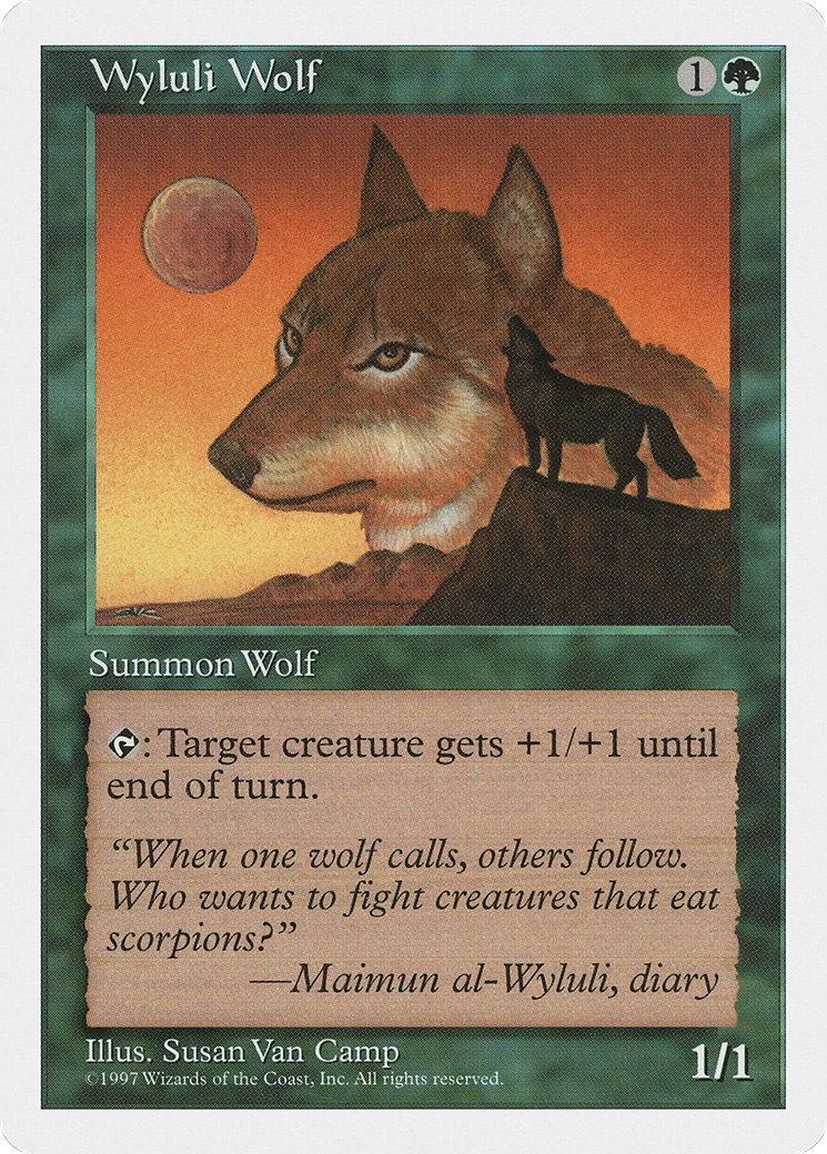 Wyluli Wolf (5ED-) - Fifth Edition