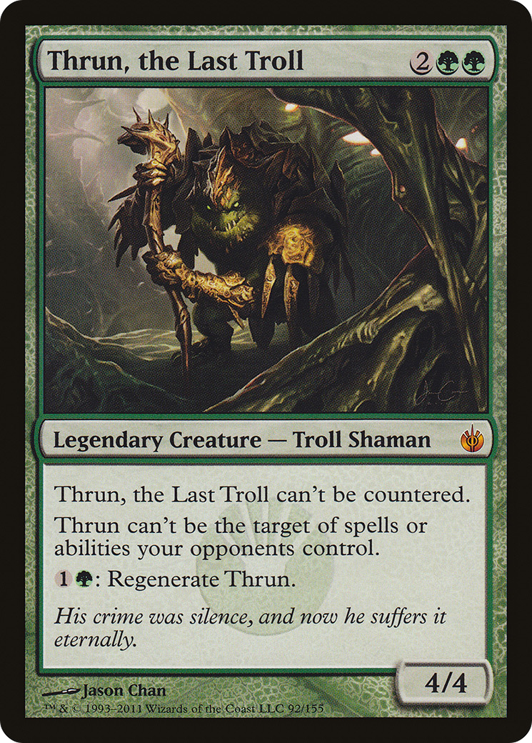 Thrun, le dernier troll (MBS-092) - Mirrodin assiégé