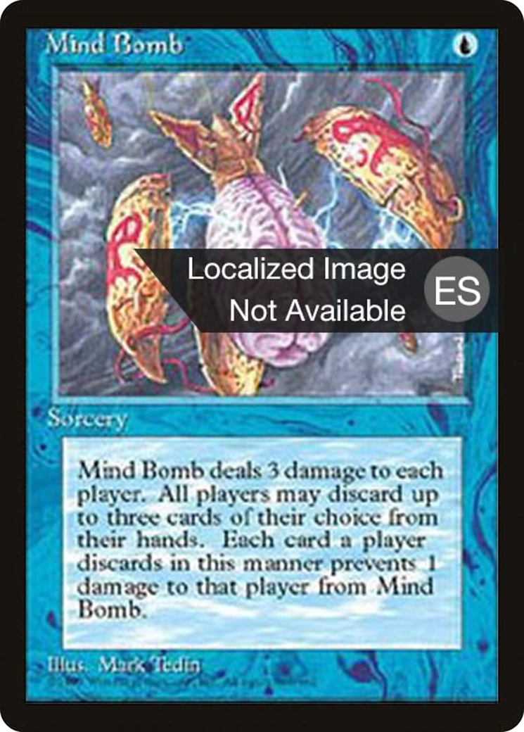Mind Bomb (4BB-087) - Quatrième édition, Foreign Black Border