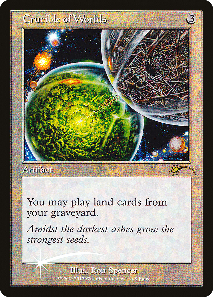 Crucible of Worlds (JDG-) - Judge Gift Cards 2013 Foil