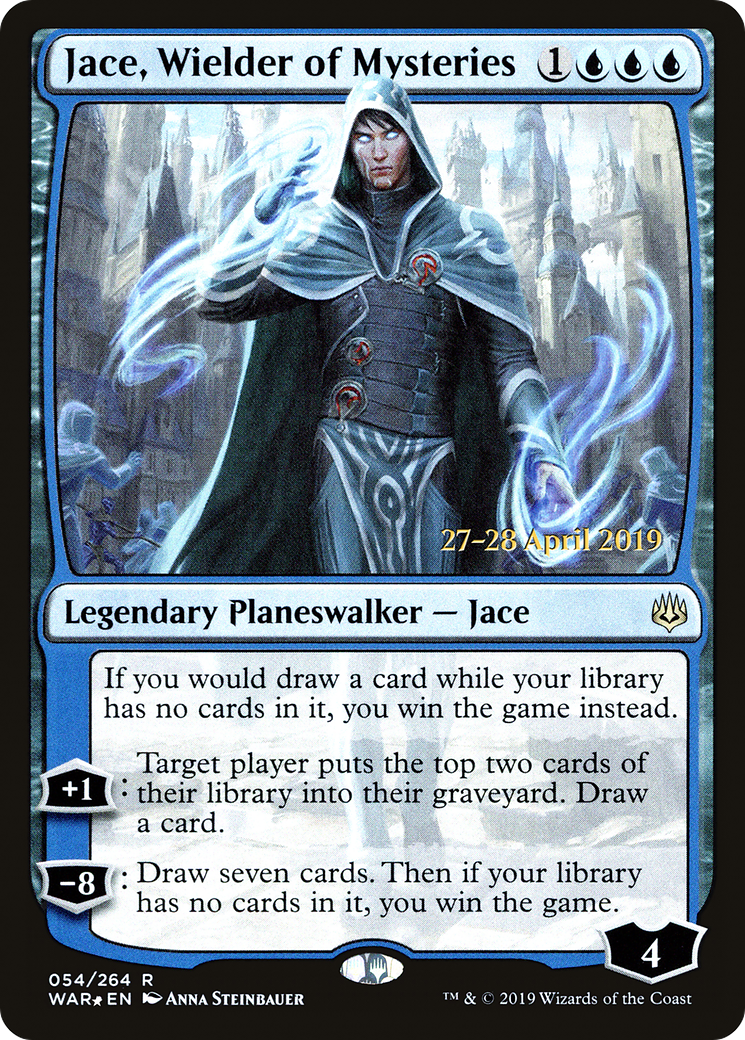 Jace, Wielder of Mysteries (PRE-54S) - War of the Spark Promos Foil