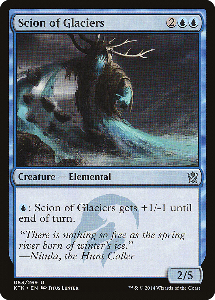 Scion of Glaciers (KTK-053) - Khans of Tarkir