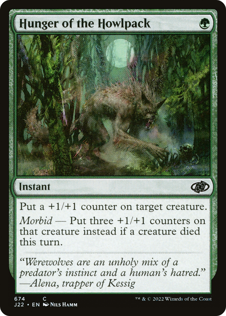 La Faim du Hurlement (J22-674) - Jumpstart 2022