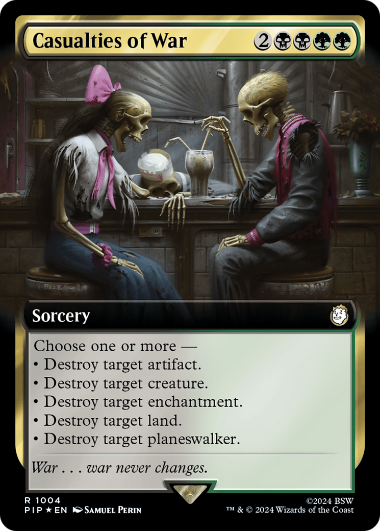 Casualties of War (PIP-1004) - Fallout: (Extended Art) Foil