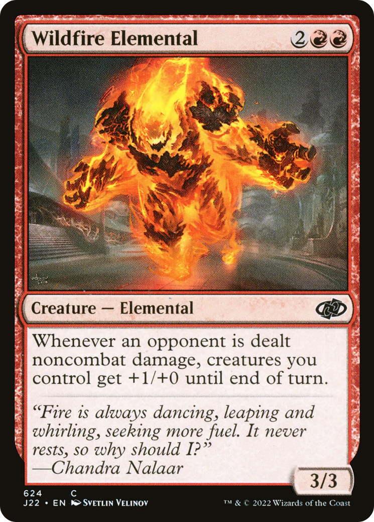 Wildfire Elemental (J22-624) - Jumpstart 2022
