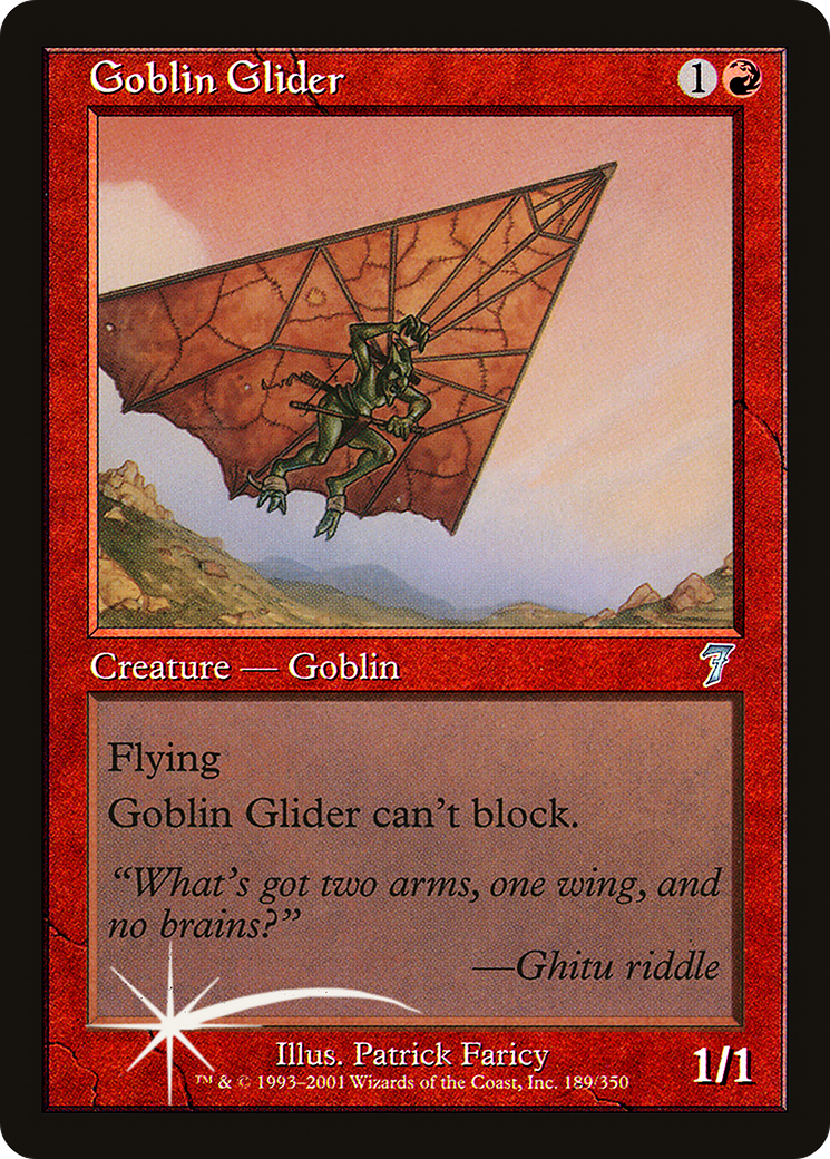Planeur Gobelin (7ED-189★) - Septième Édition Foil