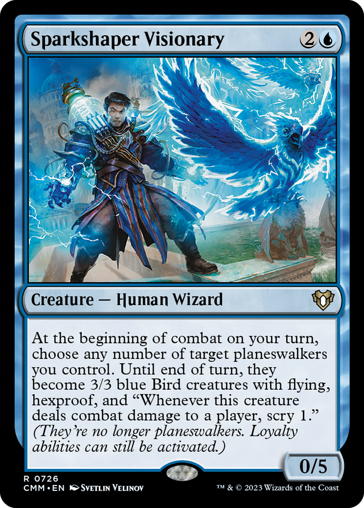 Sparkshaper Visionary (CMM-726) - Commander Masters