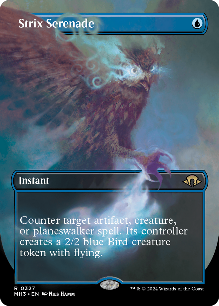 Strix Serenade (MH3-327) - Horizons Modernes 3 (sans bordure) Foil