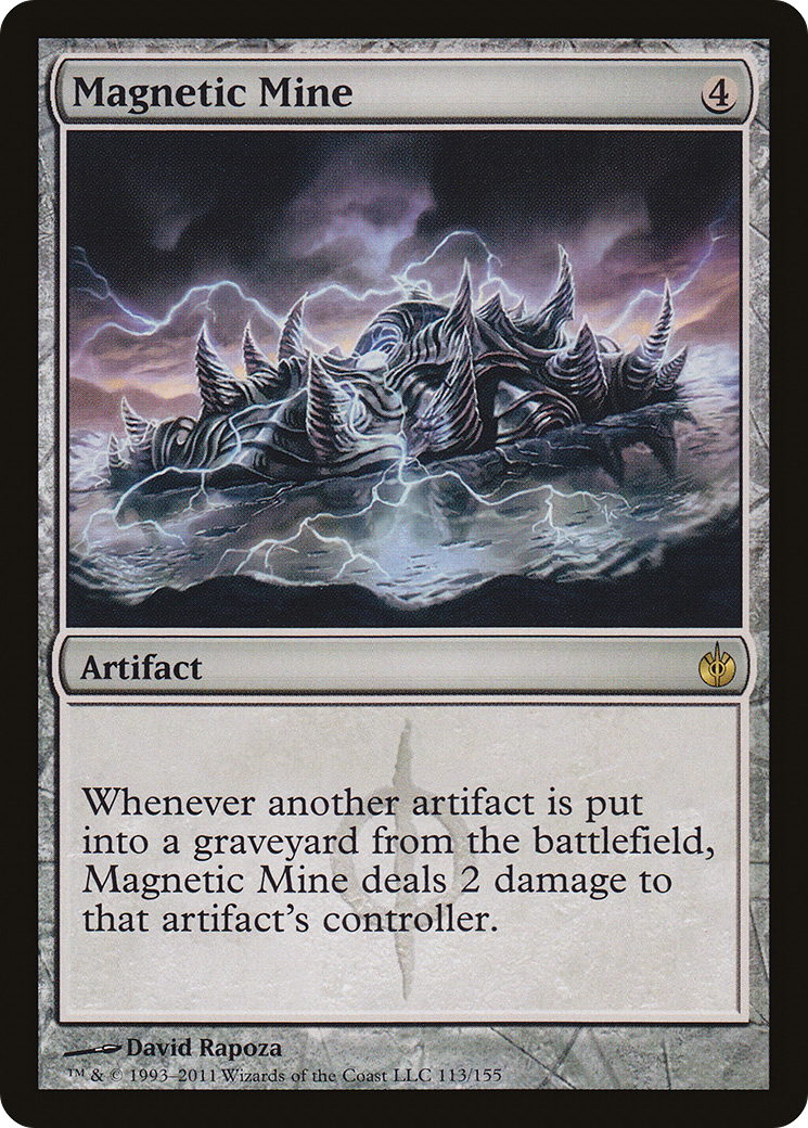 Magnetic Mine (MBS-113) - Mirrodin Besieged