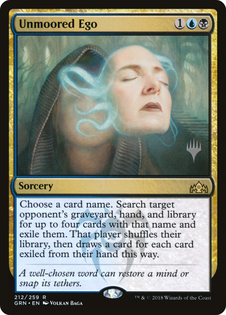 Unmoored Ego (PPTHB-212P) - Guilds of Ravnica Promos Foil
