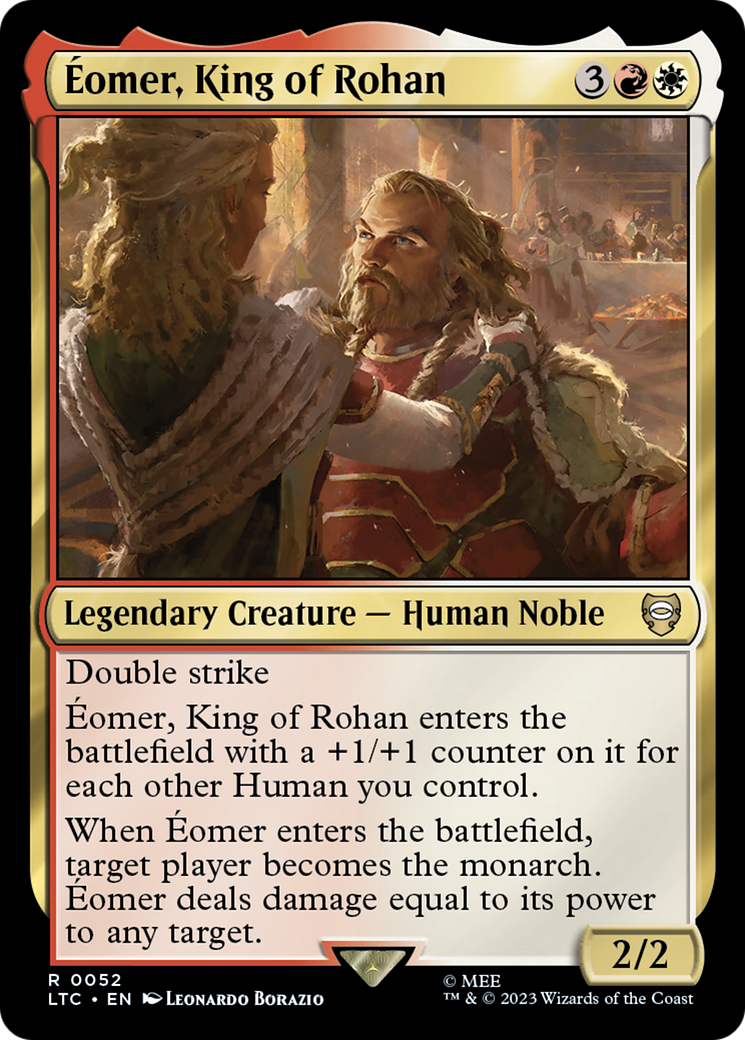 Eomer, King of Rohan (LTC-052) - Tales of Middle-earth Commander