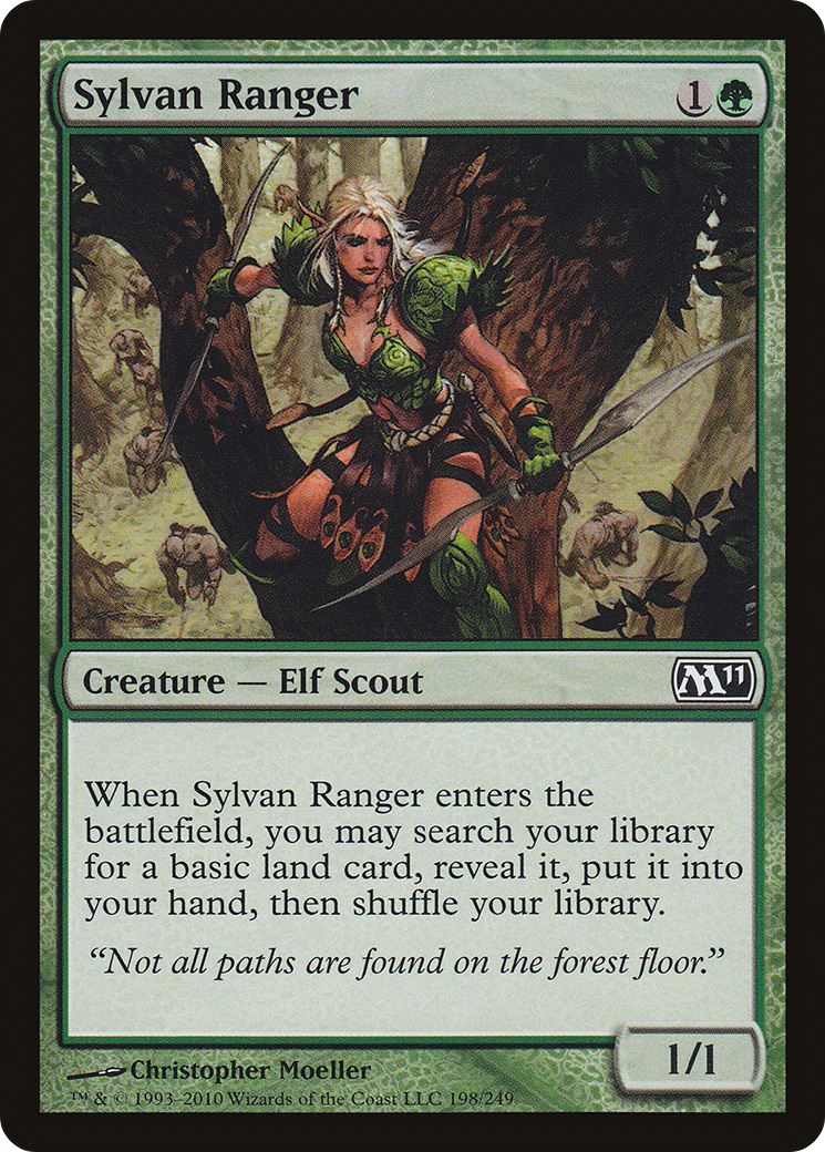 Sylvan Ranger (M11-198) - Magic 2011