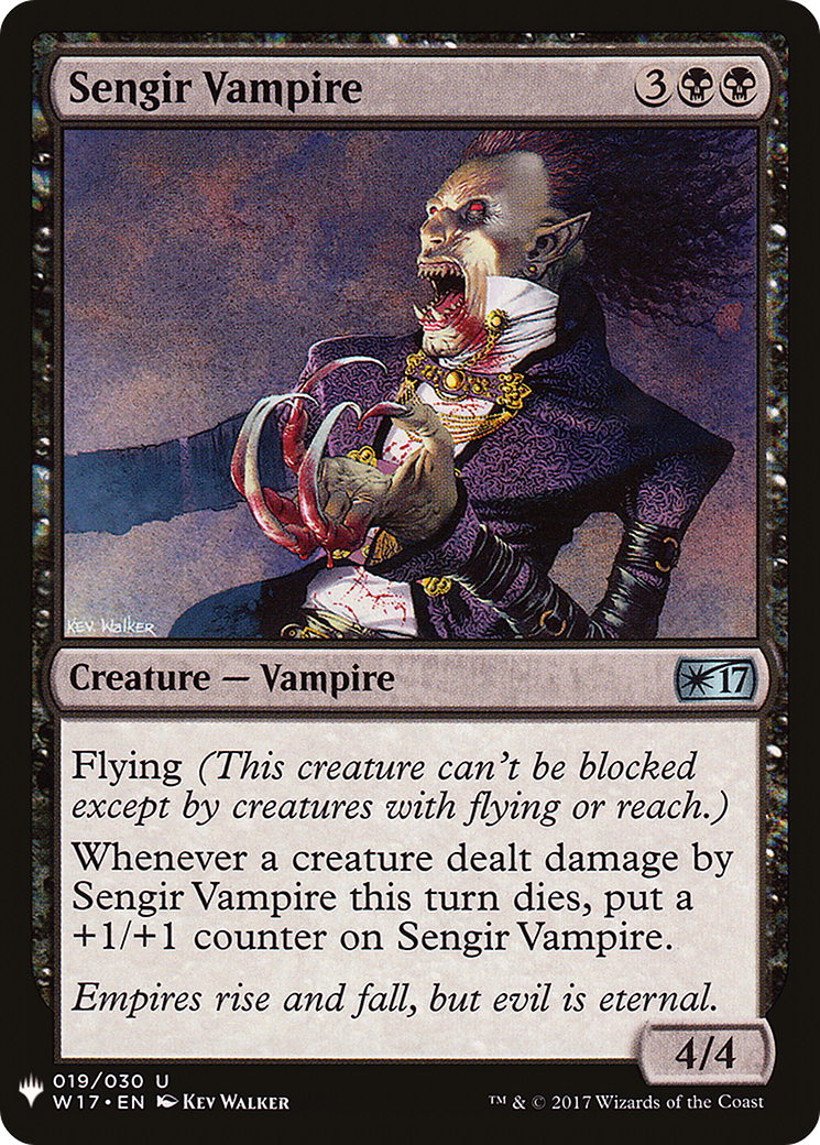 Sengir Vampire (LIST-W17-19) - The List