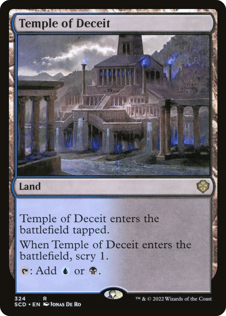Temple of Deceit (SCD-324) - Starter Commander Decks