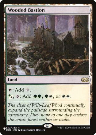 Wooded Bastion (LIST-332/332) - The List Reprints