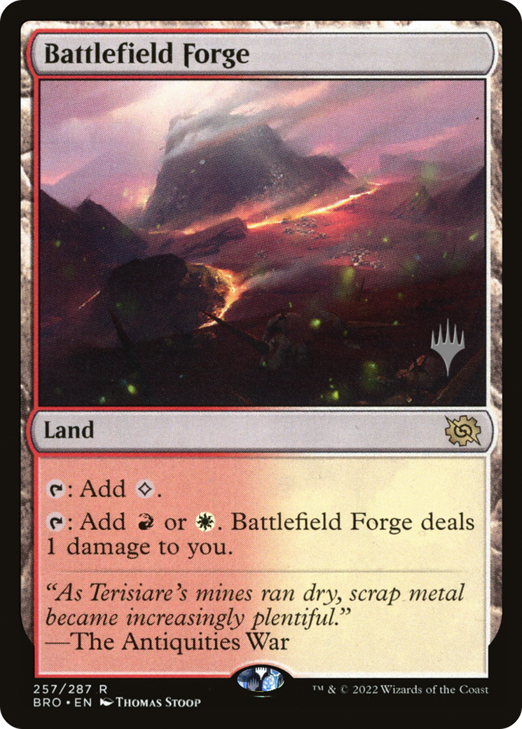 Battlefield Forge (PPBRO-257P) - The Brothers' War Promos Foil