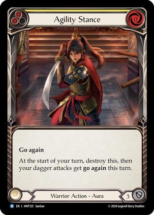 Position d'agilité (HNT125) - Le Hunted Rainbow Foil