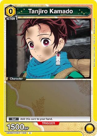 Tanjiro Kamado (005) (UE05ST/KMY-1-005) - Demon Slayer Kimetsu no Yaiba Starter Deck
