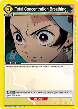 Total Concentration Breathing (UE05ST/KMY-1-029) - Demon Slayer Kimetsu no Yaiba Starter Deck