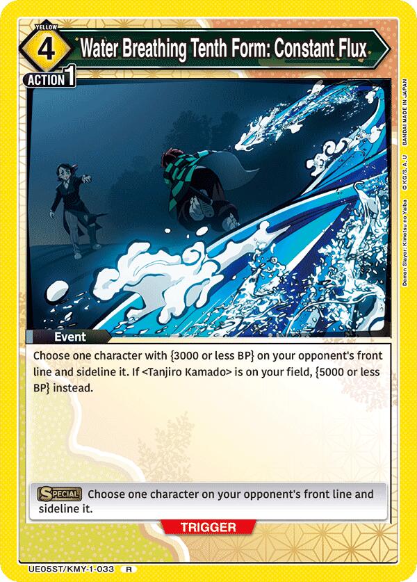 Water Breathing Tenth Form: Constant Flux