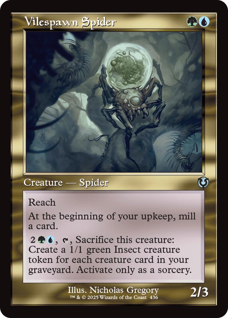 Vilespawn Spider (Retro Frame)