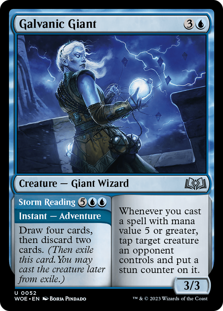 Galvanic Giant (WOE-052) - Wilds of Eldraine Foil