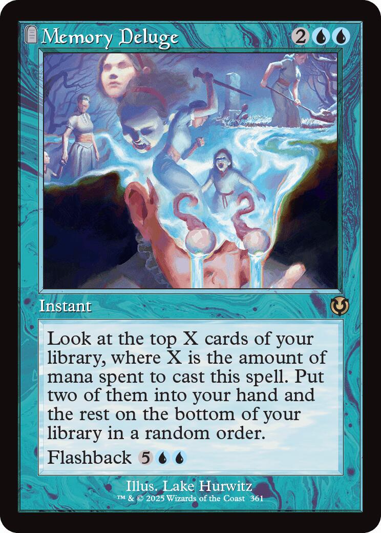 Memory Deluge (Retro Frame)