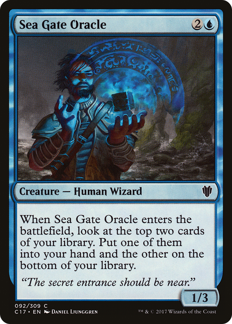 Sea Gate Oracle (C17-092) - Commander 2017