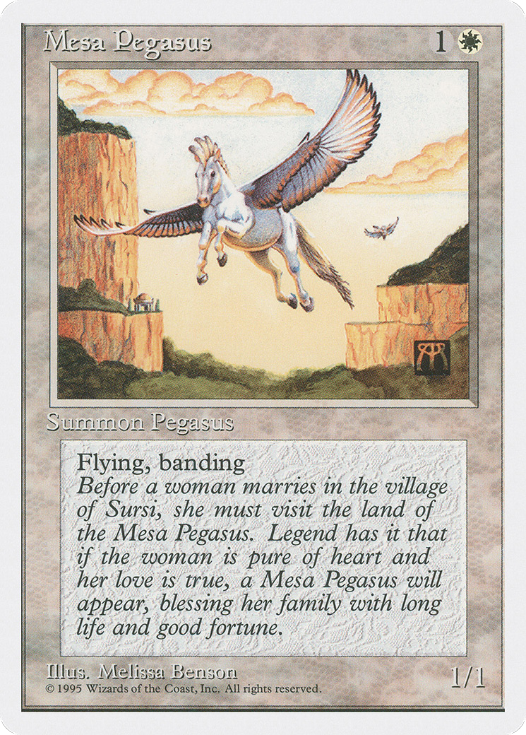 Mesa Pegasus (4ED-035) - Quatrième édition