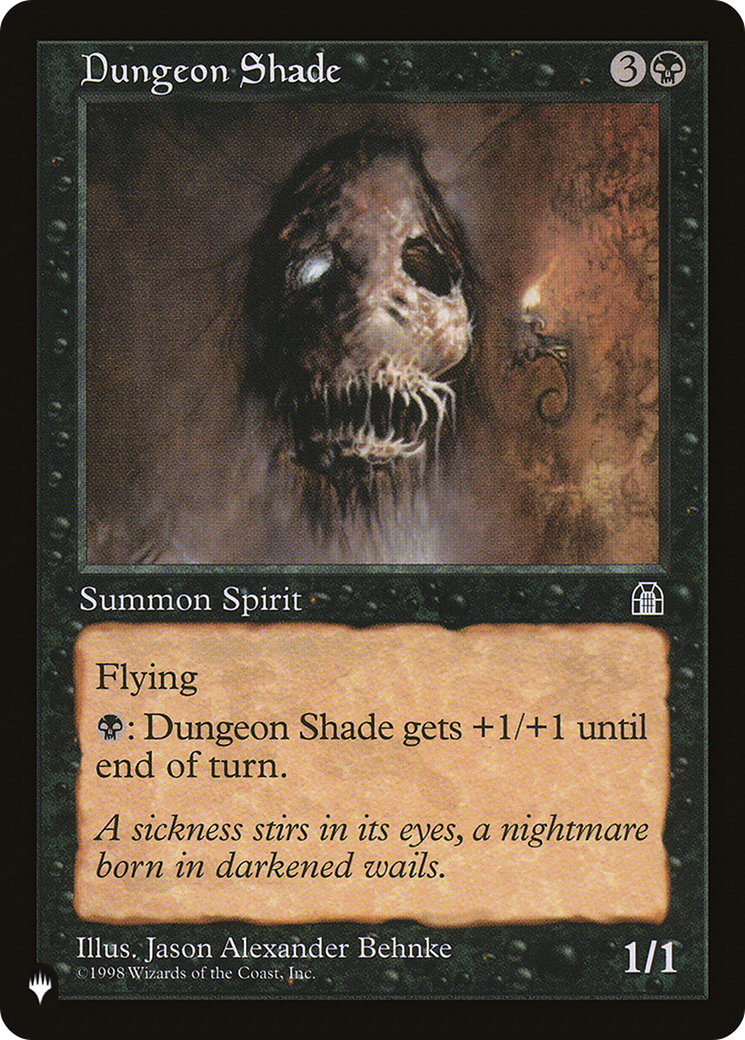 Dungeon Shade (LIST-) - The List
