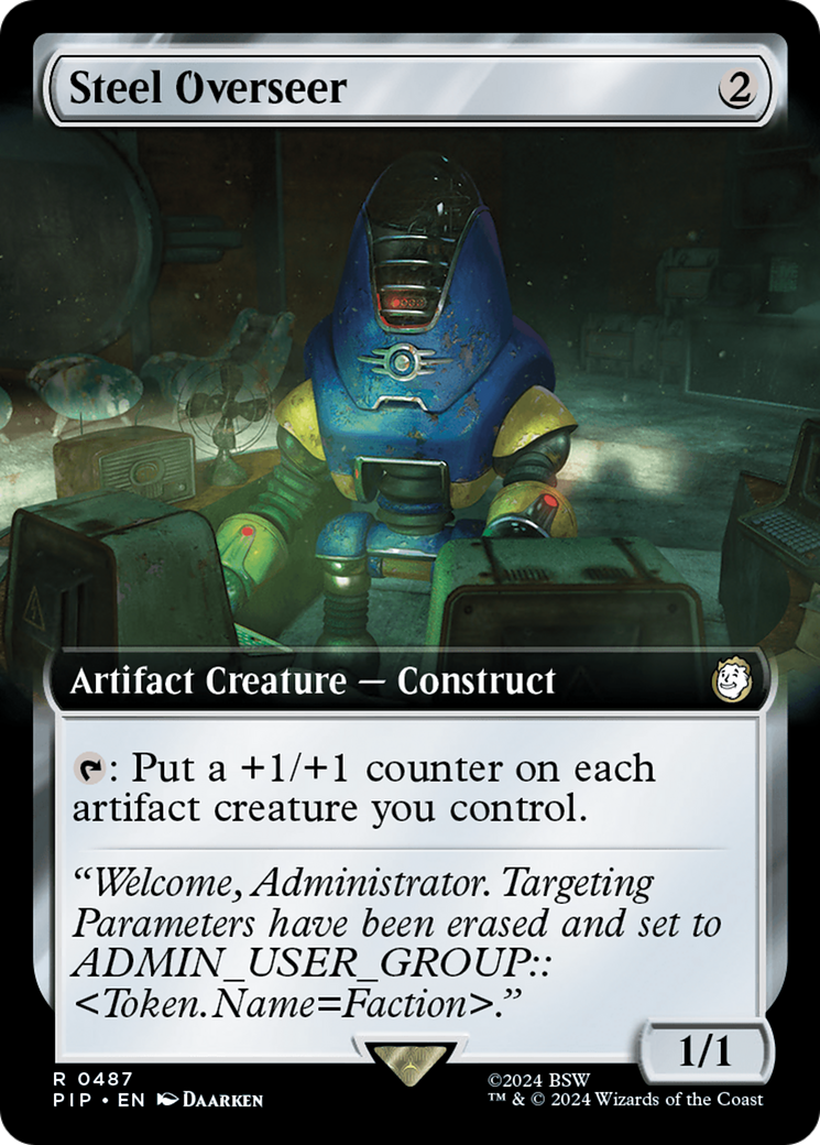Surveillant d'acier (PIP-487) - Fallout : (Extended Art) Foil