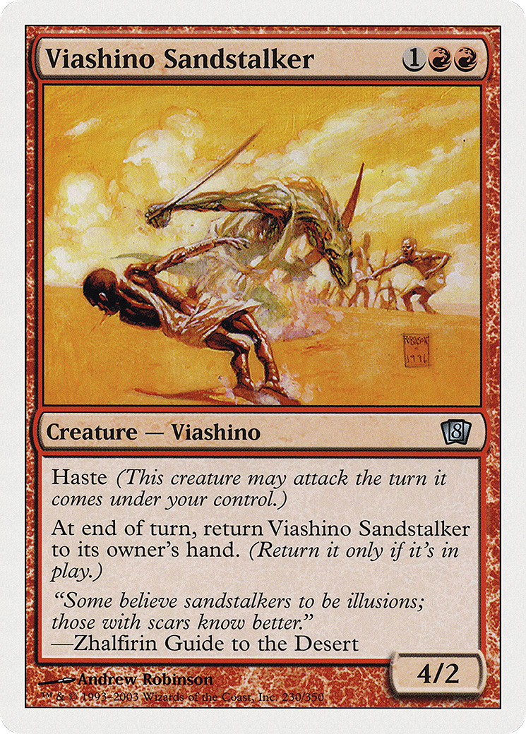 Viashino Sandstalker (8ED-230) - Huitième édition