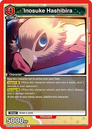 Inosuke Hashibira (078) (UE05BT/KMY-1-078) - Demon Slayer Kimetsu no Yaiba Foil