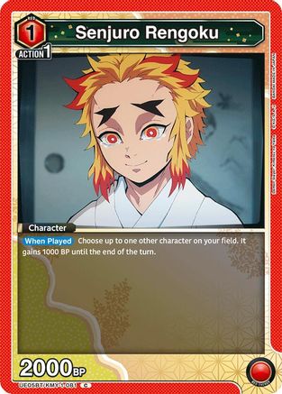 Senjuro Rengoku (UE05BT/KMY-1-081) - Demon Slayer Kimetsu no Yaiba