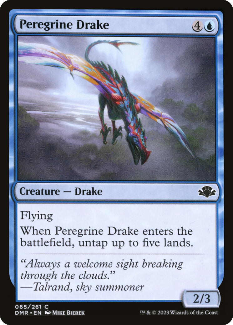 Peregrine Drake (DMR-065) - Dominaria Remastered