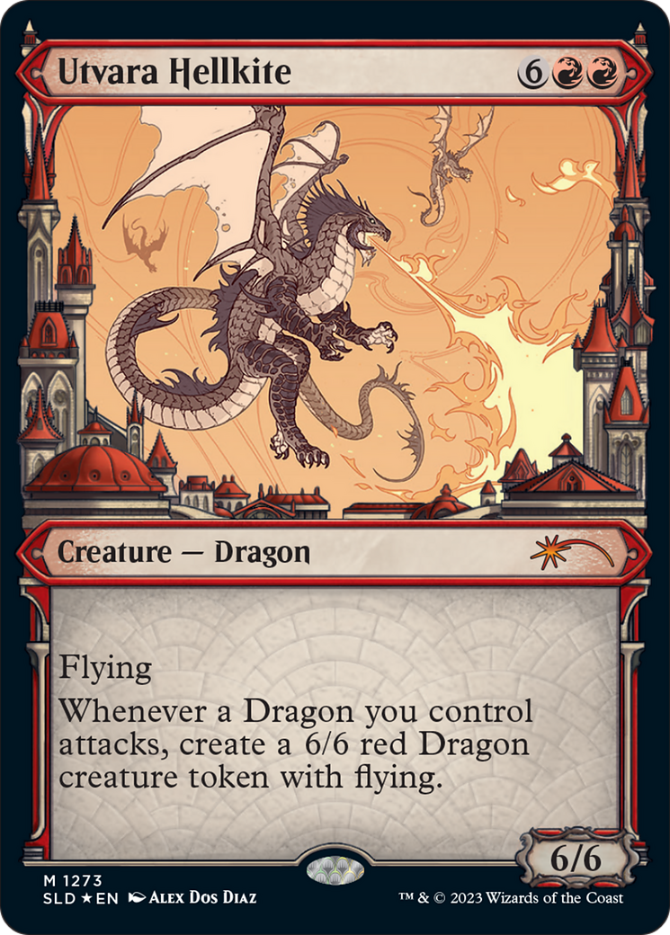 Utvara Hellkite (SLD-1273) - Butin Secret Lair : (Vitrine) Feuille