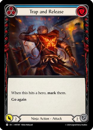 Piège et relâchement (bleu) (HNT097) - Le film arc-en-ciel chassé